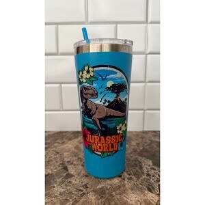 Universal Studios Jurassic World 22oz Stainless Steel Tumbler – NEW!
